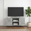 TV-skab Betongrå 102 x 34,5 x 52 cm Konstrueret træ