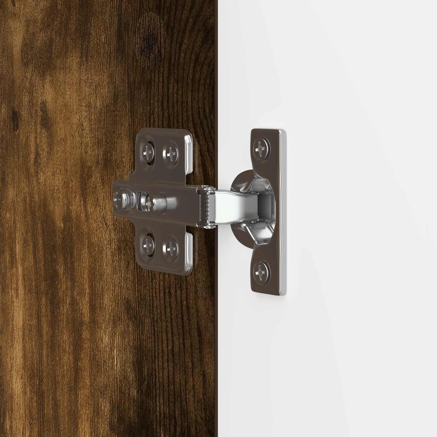 TV-skab Røget eg 102 x 34,5 x 52 cm Konstrueret træ