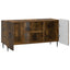 TV-skab Røget eg 102 x 34,5 x 52 cm Konstrueret træ