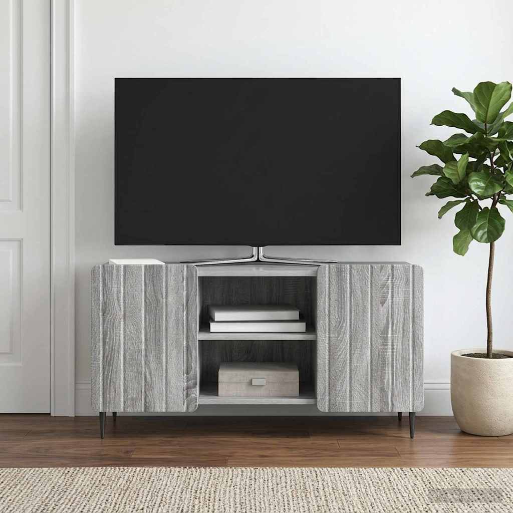 TV-skab Grå sonoma-eg 102 x 34,5 x 52 cm Konstrueret træ