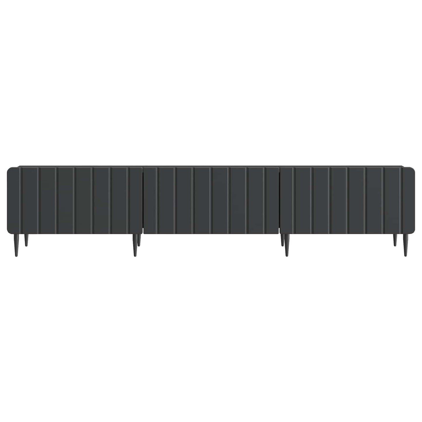 TV-skab med skuffe Sort 147 x 34,5 x 32 cm Konstrueret træ