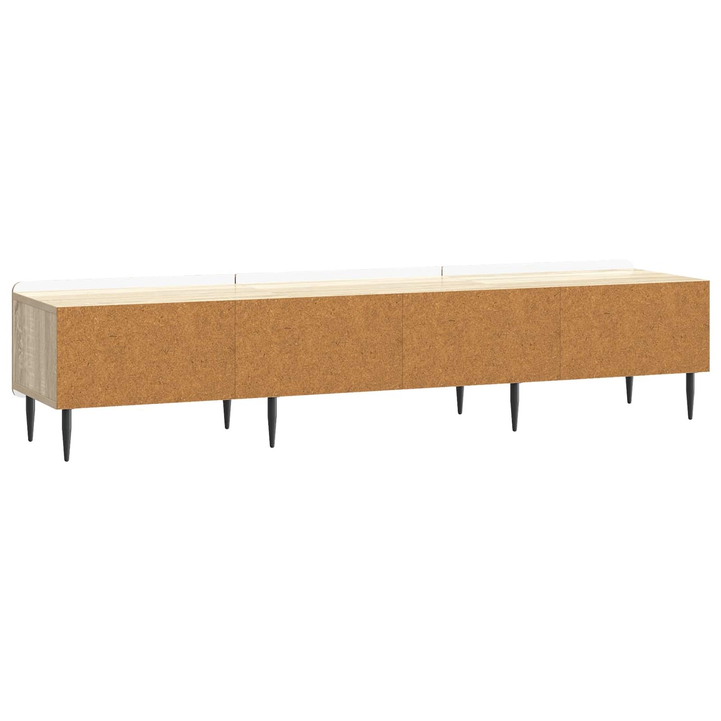 TV-skab med skuffe Sonoma-eg 147 x 34,5 x 32 cm Konstrueret træ
