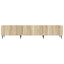 TV-skab med skuffe Sonoma-eg 147 x 34,5 x 32 cm Konstrueret træ