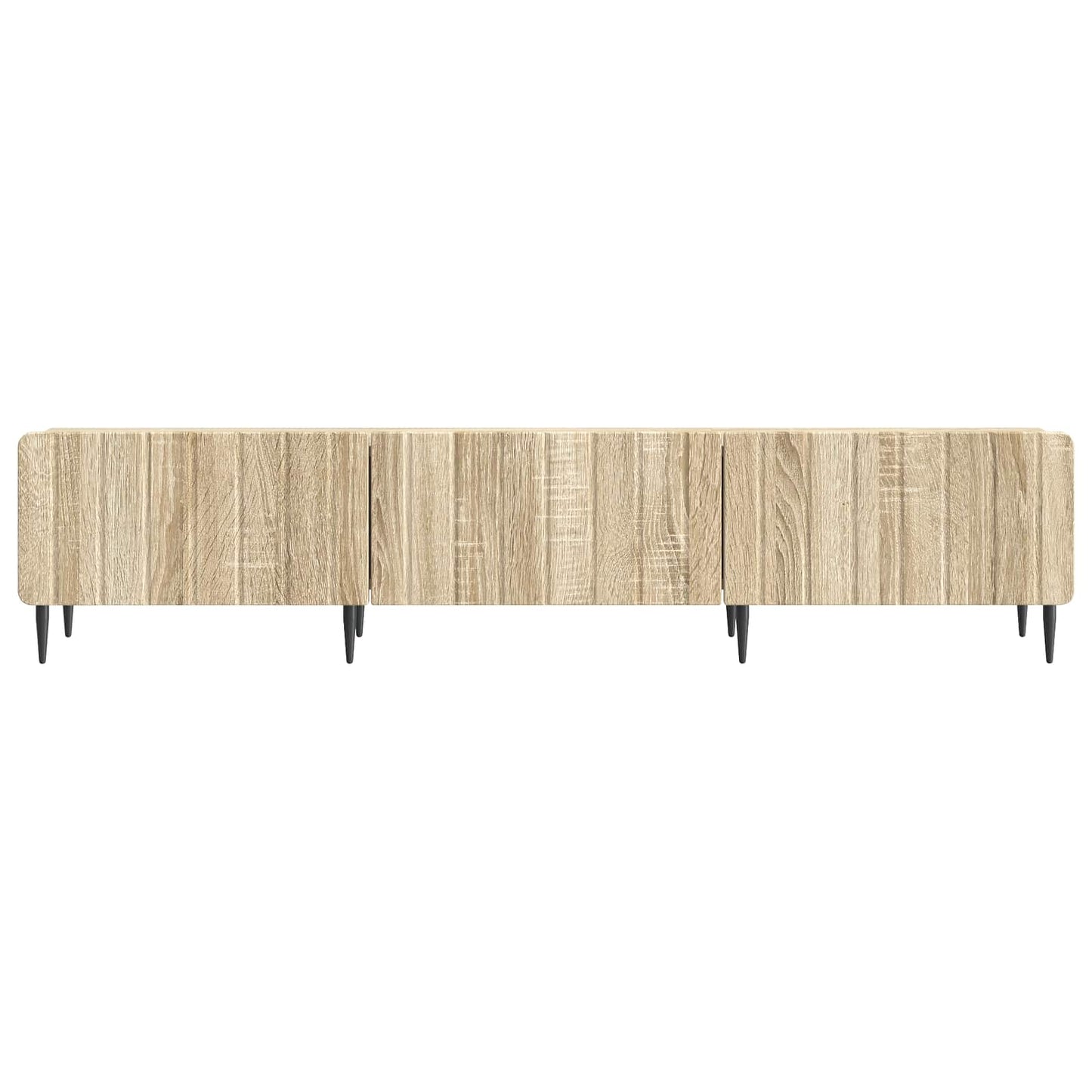 TV-skab med skuffe Sonoma-eg 147 x 34,5 x 32 cm Konstrueret træ