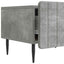 TV-skab med skuffe Betongrå 147 x 34,5 x 32 cm Konstrueret træ