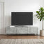 TV-skab med skuffe Betongrå 147 x 34,5 x 32 cm Konstrueret træ