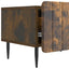 TV-skab med skuffe Røget eg 147 x 34,5 x 32 cm Konstrueret træ