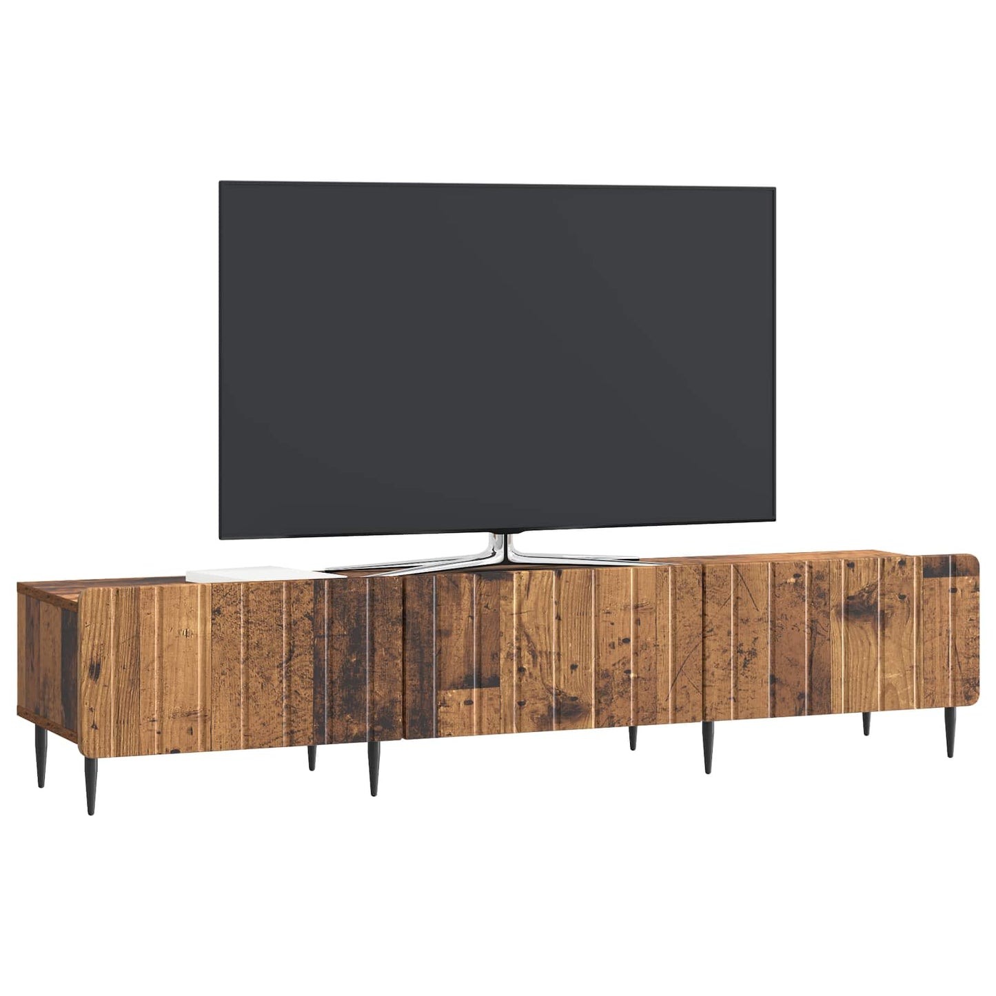 TV-skab Gammelt træ 147 x 34,5 x 32 cm Konstrueret træ