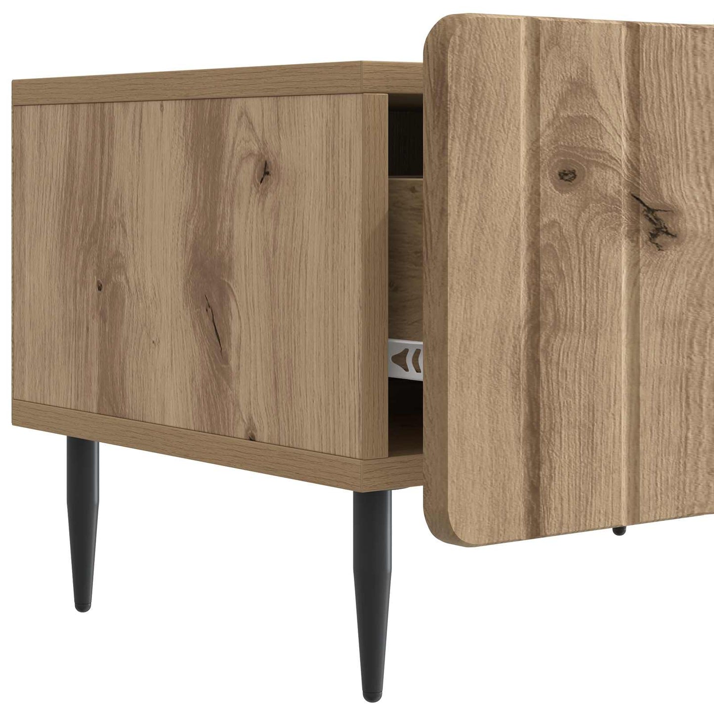TV-skab 147 x 34,5 x 32 cm Artisan-eg Konstrueret træ