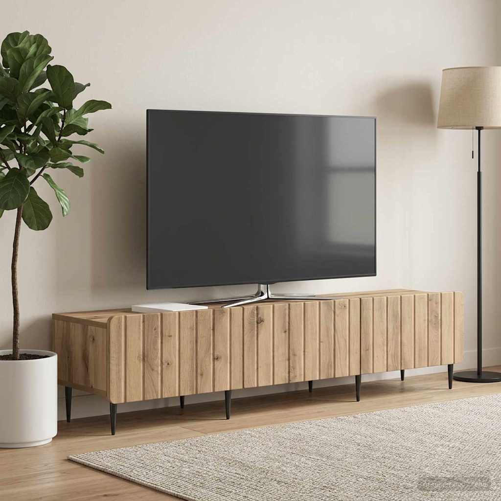 TV-skab 147 x 34,5 x 32 cm Artisan-eg Konstrueret træ