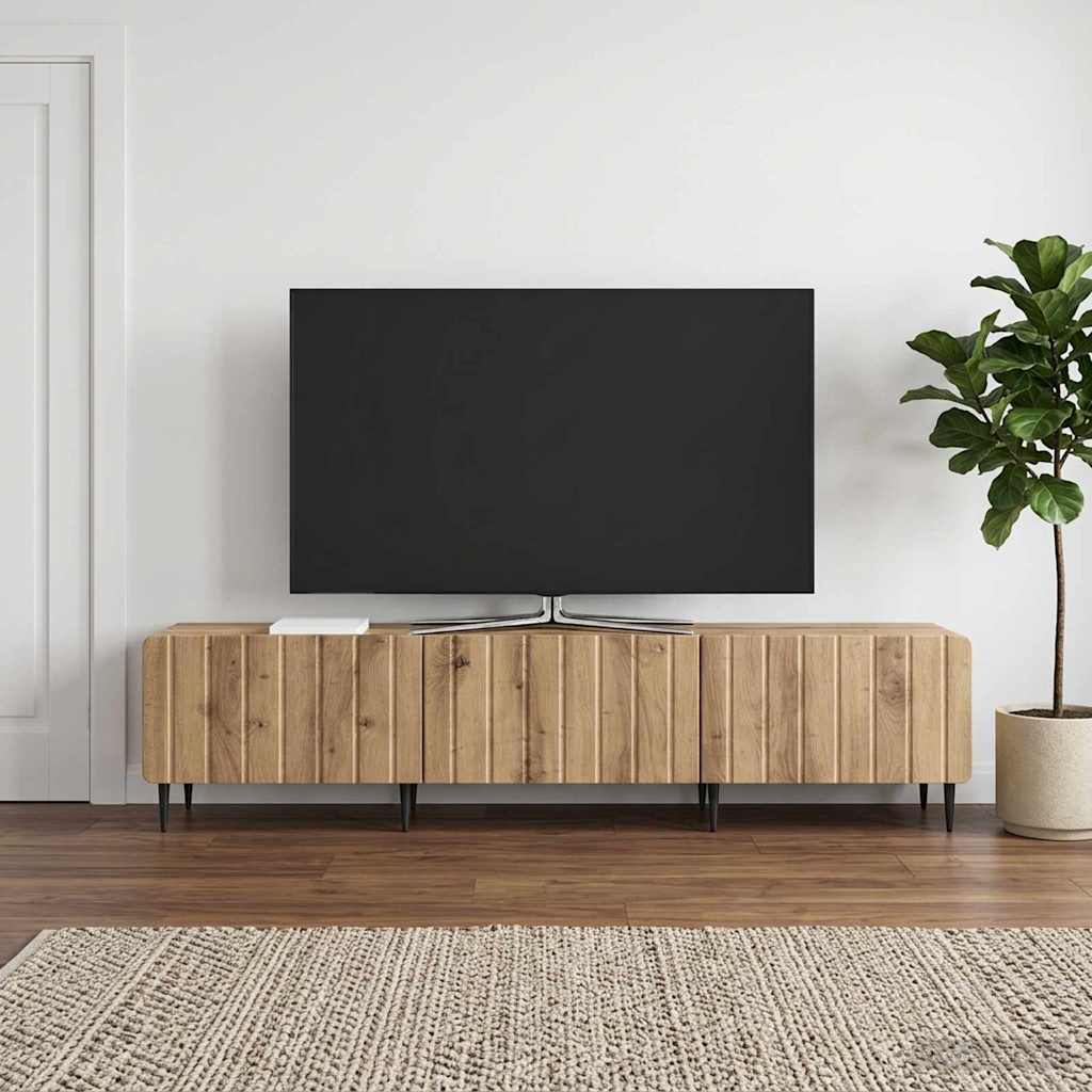 TV-skab 147 x 34,5 x 32 cm Artisan-eg Konstrueret træ
