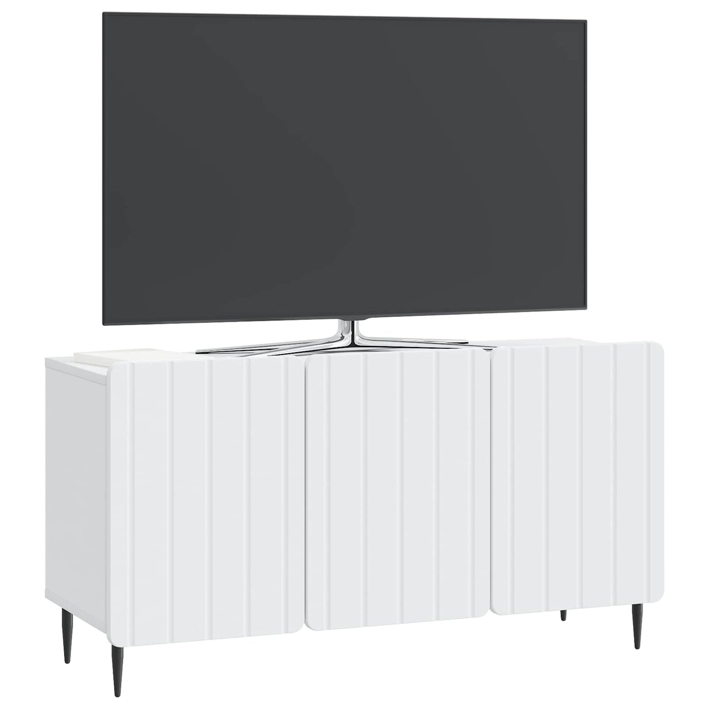 TV-skab Hvid 99 x 34,5 x 52 cm Konstrueret træ