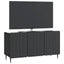 TV-skab Sort 99 x 34,5 x 52 cm Konstrueret træ