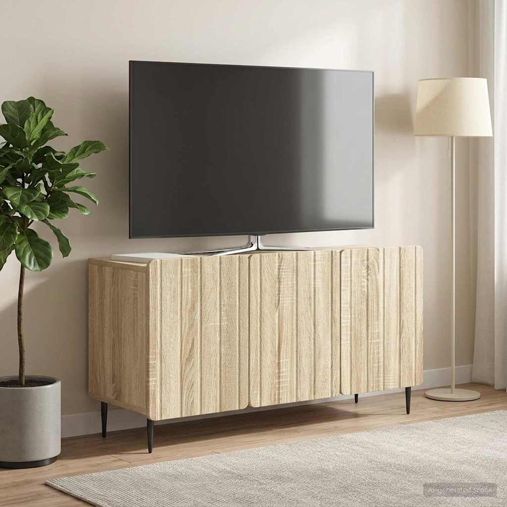 TV-skab Sonoma-eg 99 x 34,5 x 52 cm Konstrueret træ