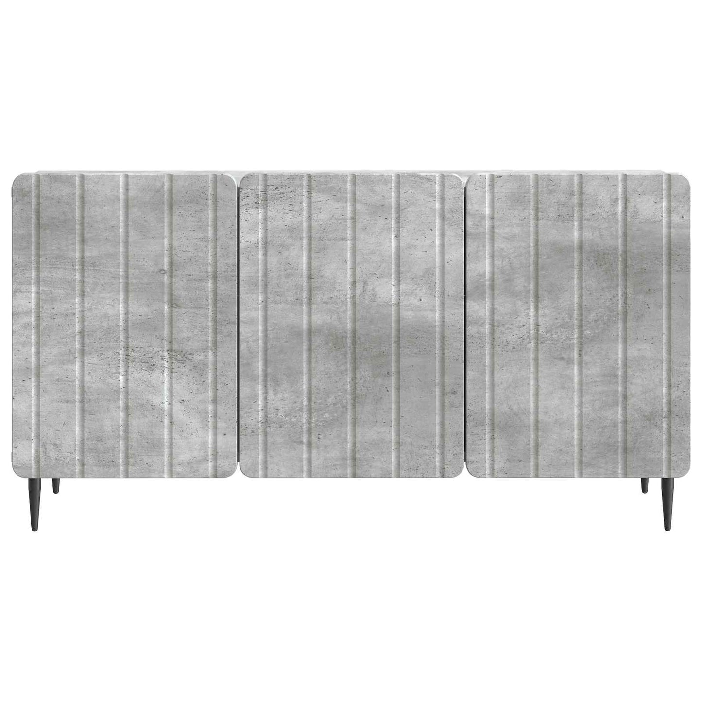 TV-skab Betongrå 99 x 34,5 x 52 cm Konstrueret træ