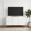 TV-skab Hvid højglans 99 x 34,5 x 52 cm Konstrueret træ