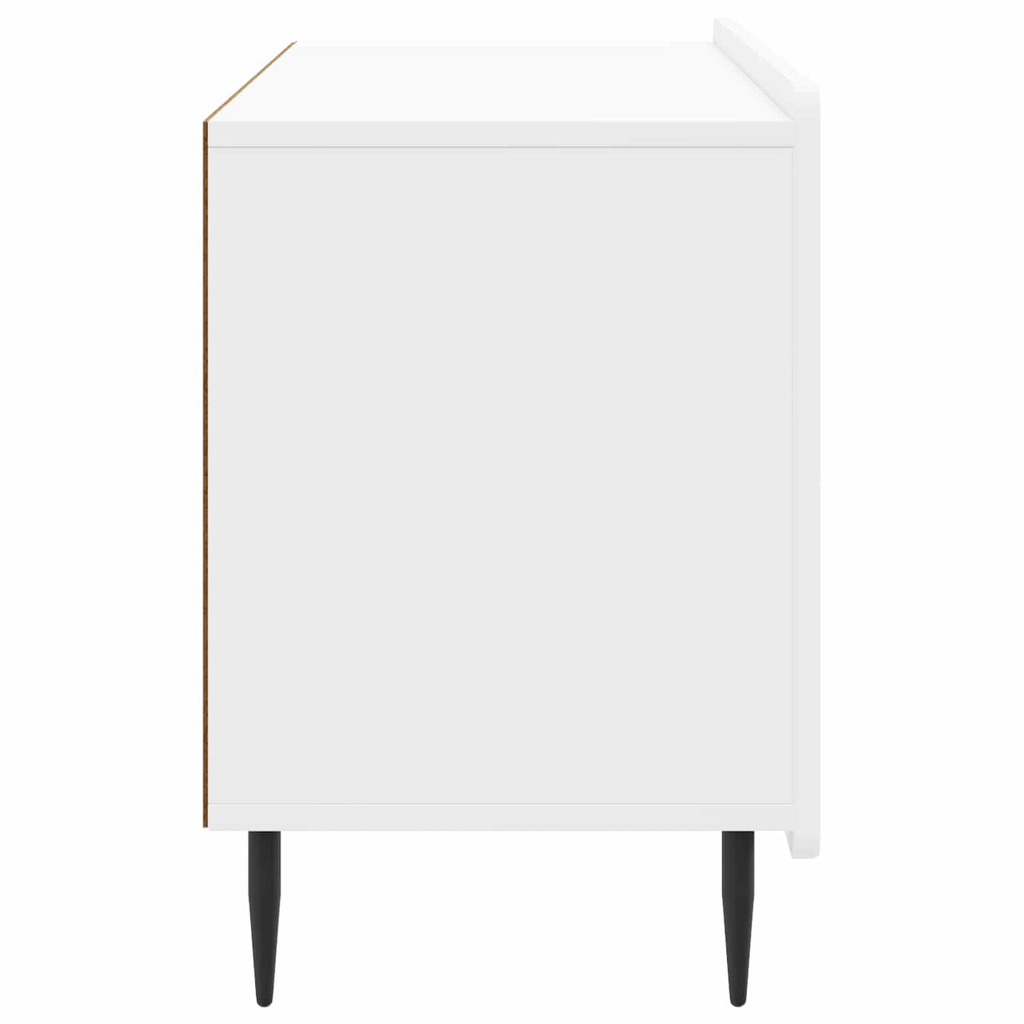 TV-skab Hvid højglans 99 x 34,5 x 52 cm Konstrueret træ