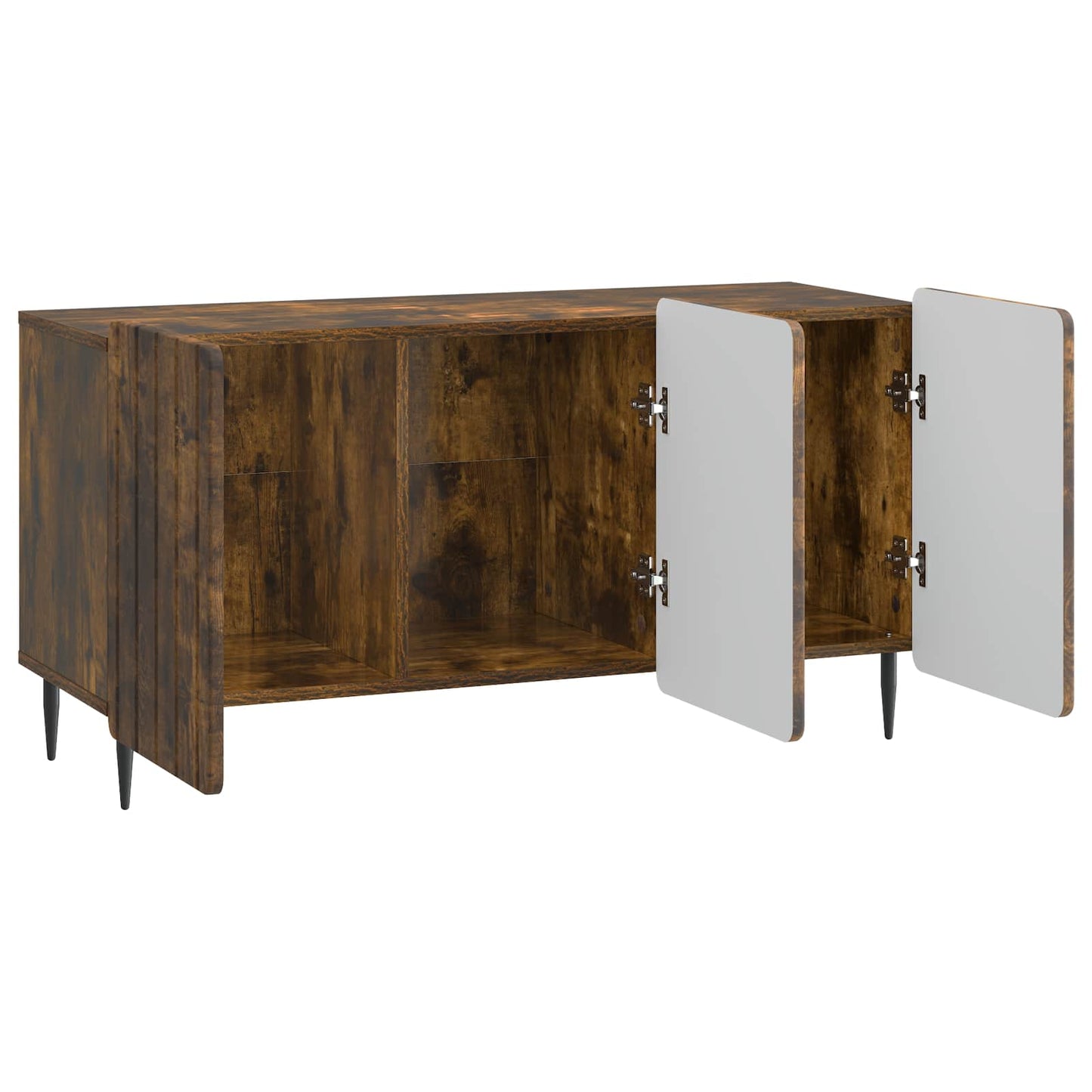 TV-skab Røget eg 99 x 34,5 x 52 cm Konstrueret træ