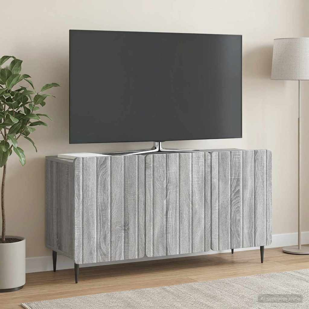 TV-skab Grå sonoma-eg 99 x 34,5 x 52 cm Konstrueret træ
