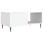 Sofabord Hvid 90 x 50 x 40 cm Konstrueret træ