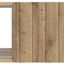 Sofabord Artisan-eg 90 x 50 x 40 cm Konstrueret træ
