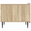 Sofabord med skuffe Sonoma-eg 49 x 50 x 42 cm Konstrueret træ