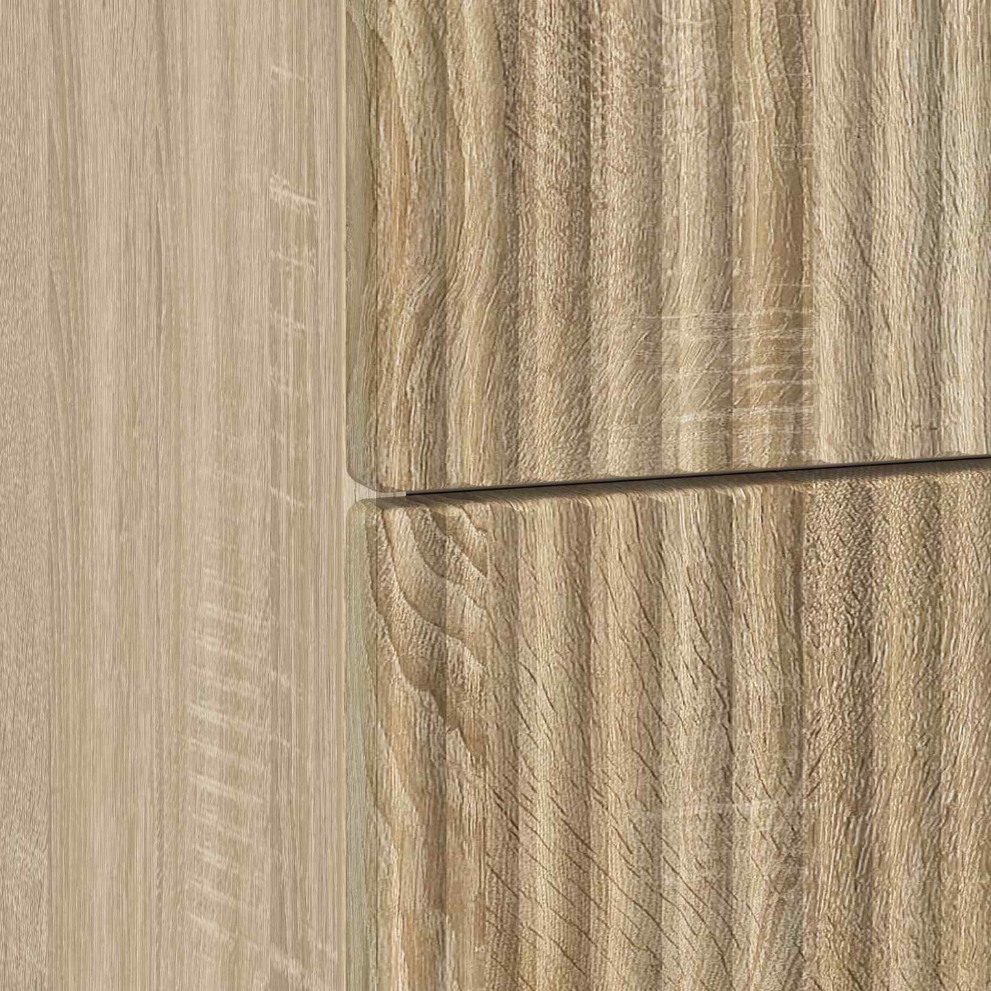 Natskab 2 stk. Sonoma-eg 43 x 34,5 x 48 cm Konstrueret træ