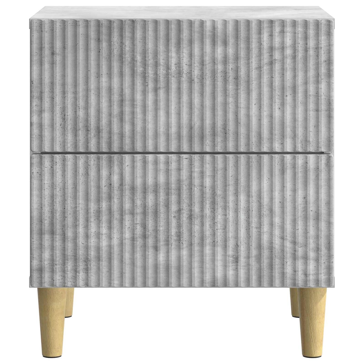 Natskab med skuffe Betongrå 43 x 34,5 x 48 cm Konstrueret træ