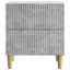 Natskab 2 pcs Betongrå 43 x 34,5 x 48 cm Konstrueret træ