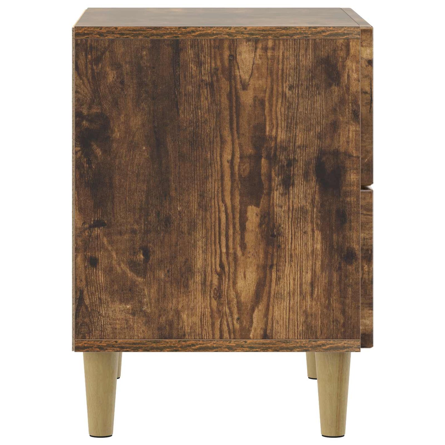 Natskab 2 pcs Røget eg 43 x 34,5 x 48 cm Konstrueret træ
