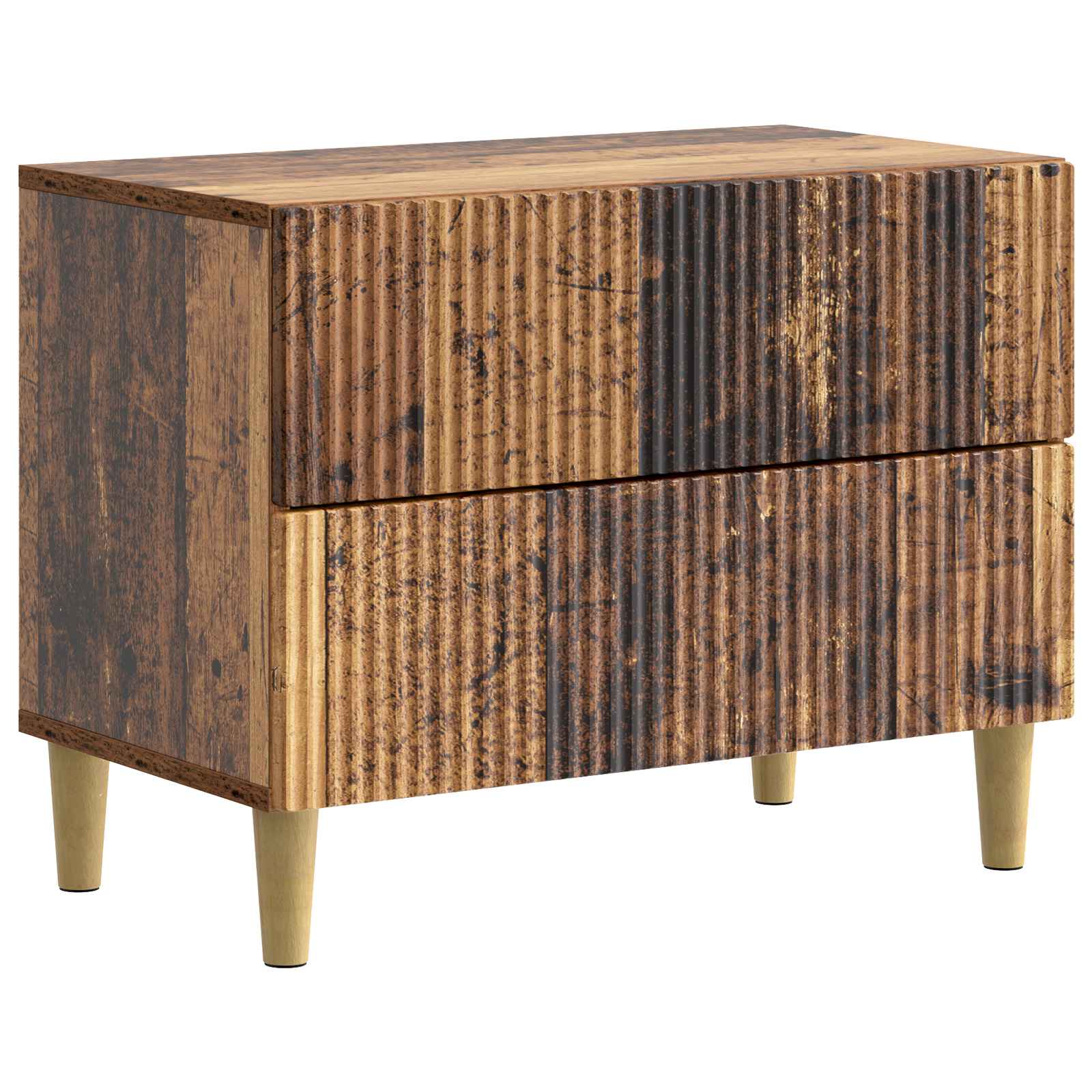 Natskab Gammelt træ 62 x 34,5 x 48 cm Konstrueret træ billede