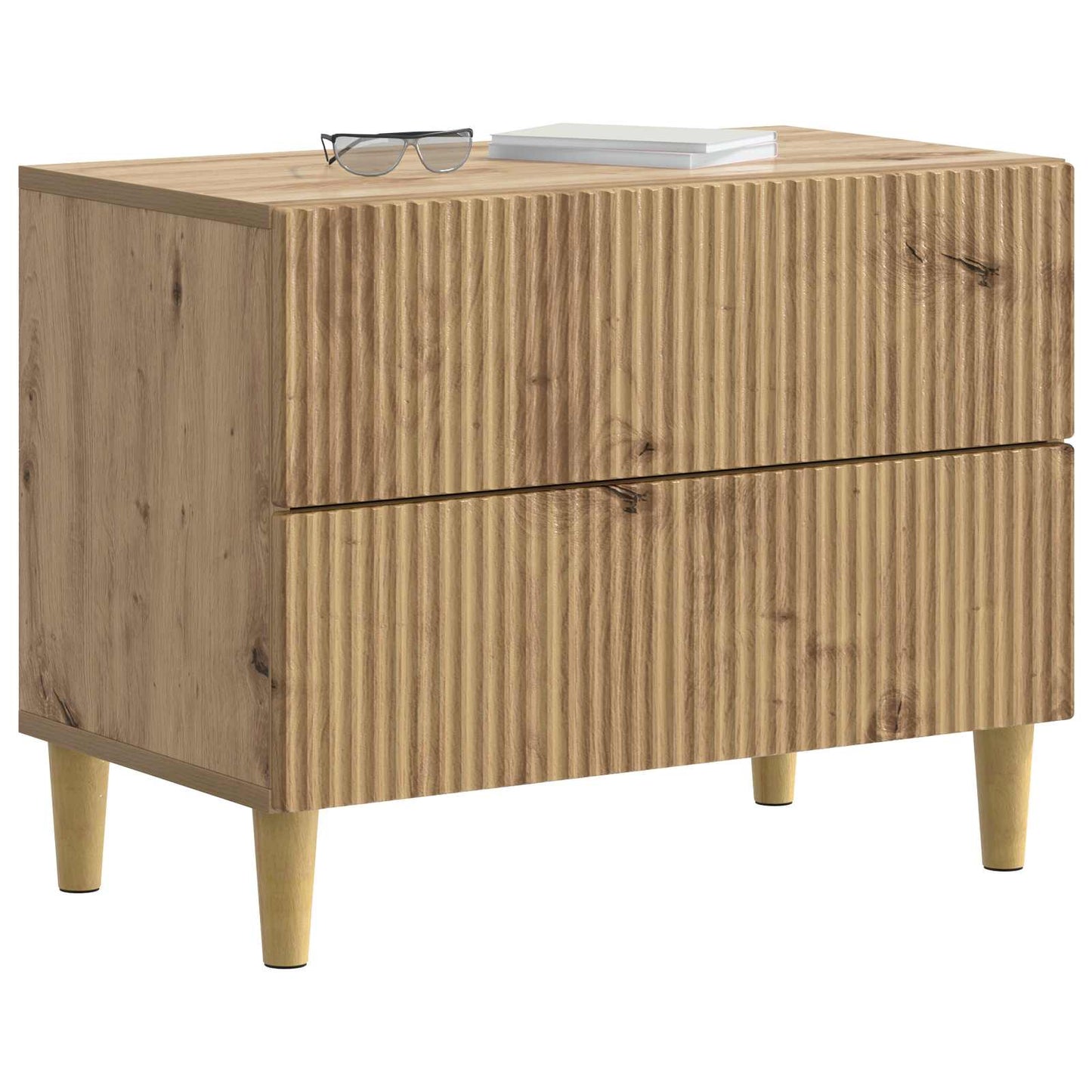 Natskab Artisan-eg 62 x 34,5 x 48 cm Konstrueret træ