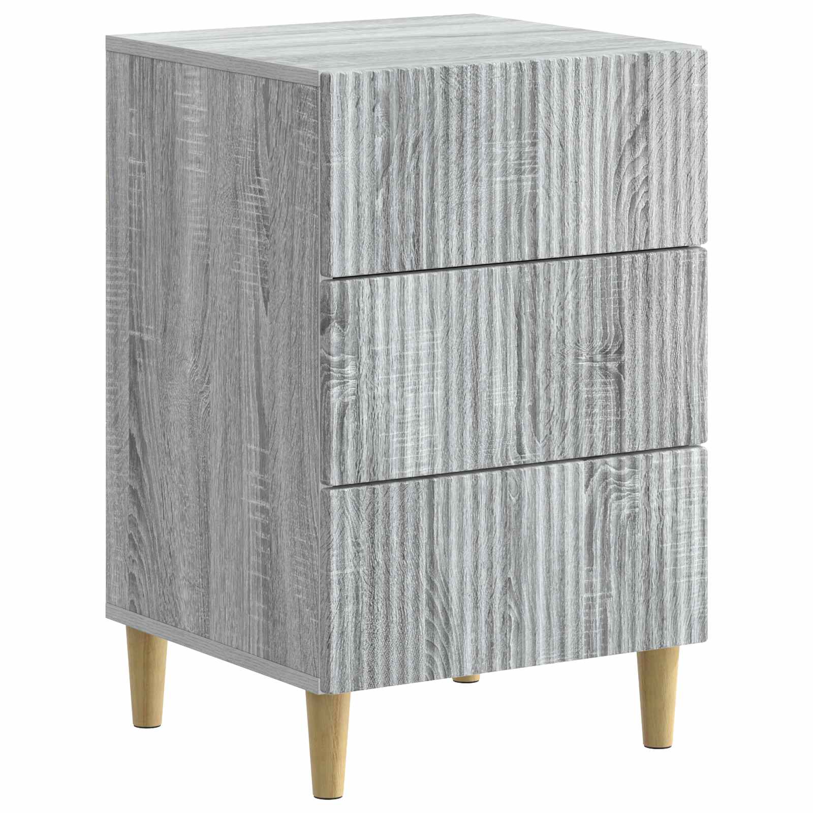 Natskab Grå sonoma-eg 43 x 41 x 66,5 cm Konstrueret træ billede