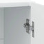 Natskab 2 pcs Hvid 43 x 34,5 x 50 cm Konstrueret træ
