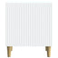 Natskab 2 pcs Hvid 43 x 34,5 x 50 cm Konstrueret træ