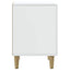 Natskab 2 pcs Hvid 43 x 34,5 x 50 cm Konstrueret træ