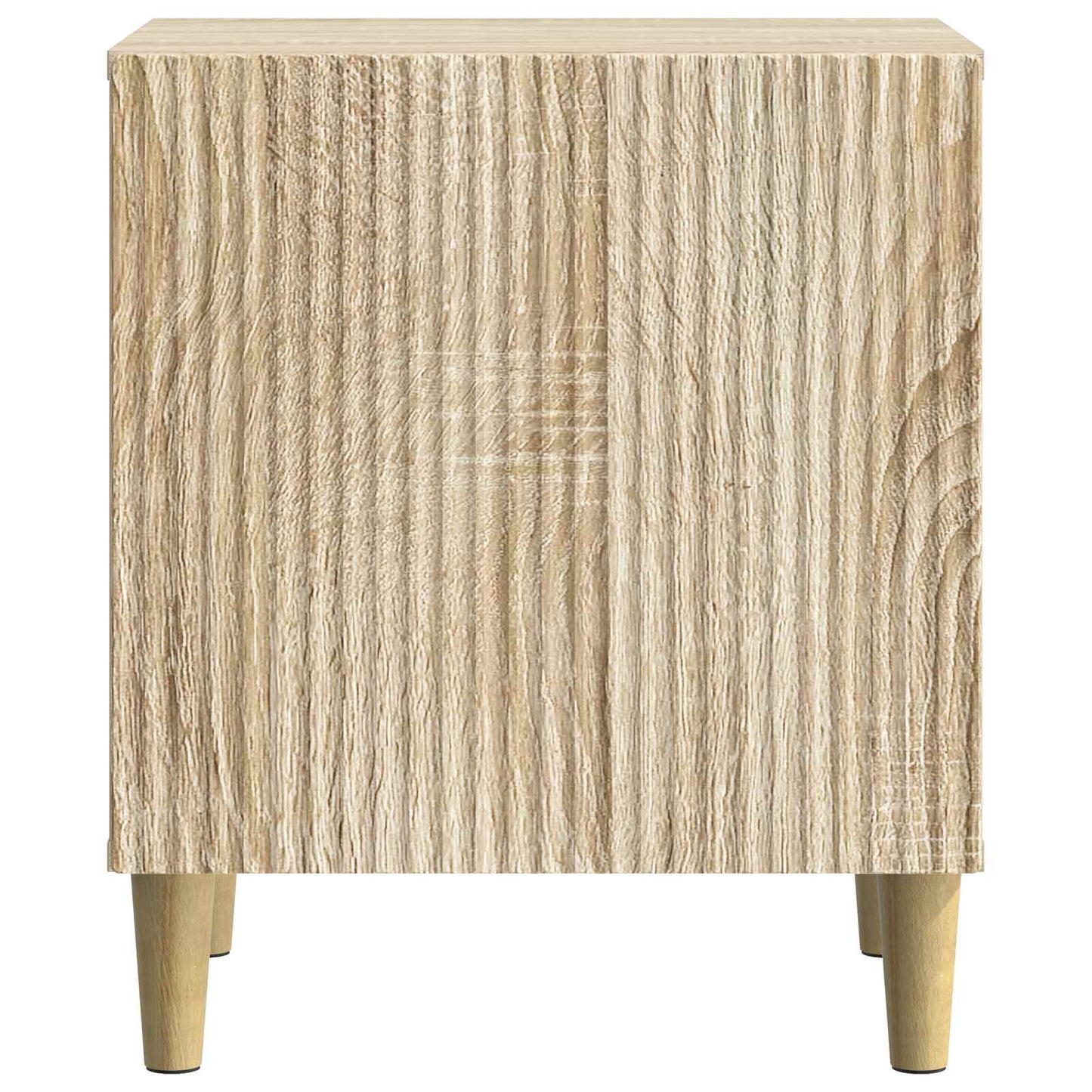 Natskab 2 pcs Sonoma-eg 43 x 34,5 x 50 cm Konstrueret træ