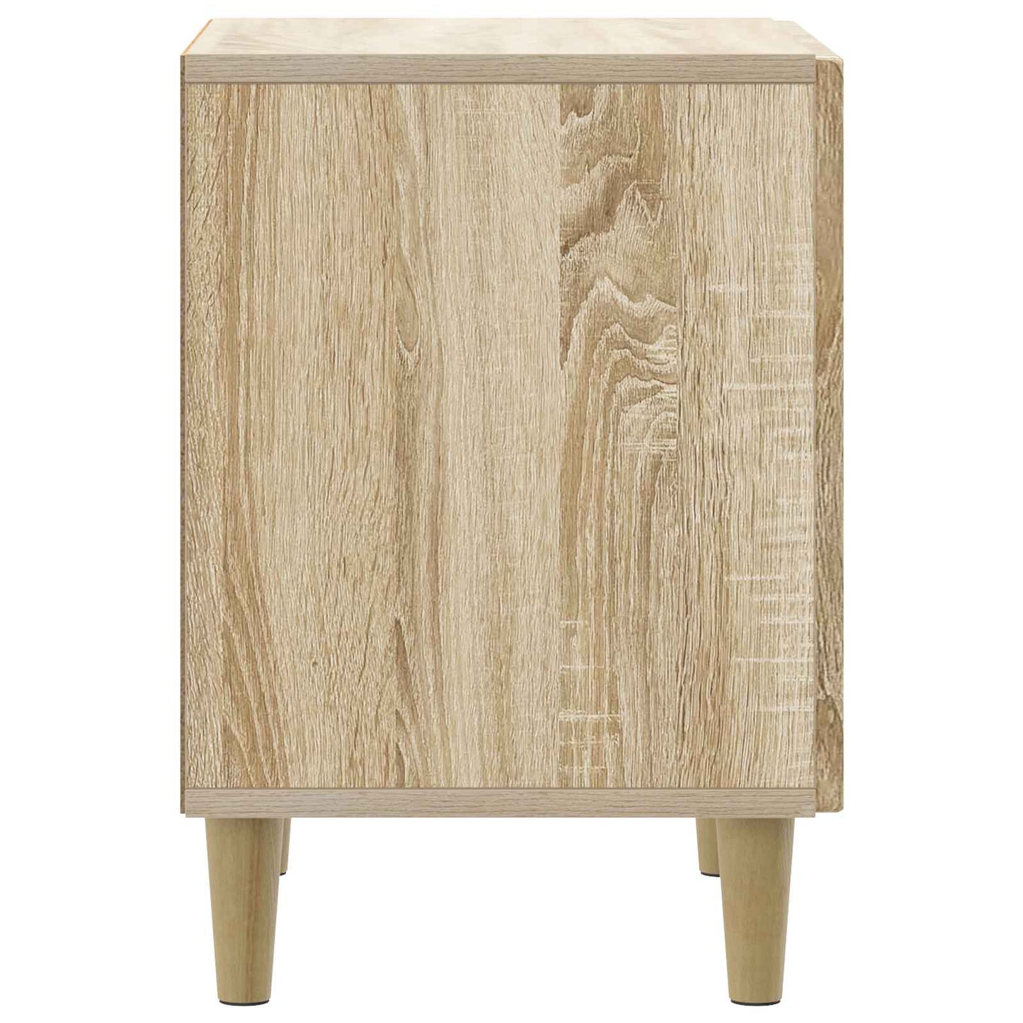 Natskab 2 pcs Sonoma-eg 43 x 34,5 x 50 cm Konstrueret træ