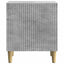 Natskab 2 pcs Betongrå 43 x 34,5 x 50 cm Konstrueret træ