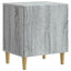 Natskab 2 pcs Grå sonoma-eg 43 x 34,5 x 50 cm Konstrueret træ