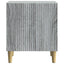 Natskab 2 pcs Grå sonoma-eg 43 x 34,5 x 50 cm Konstrueret træ