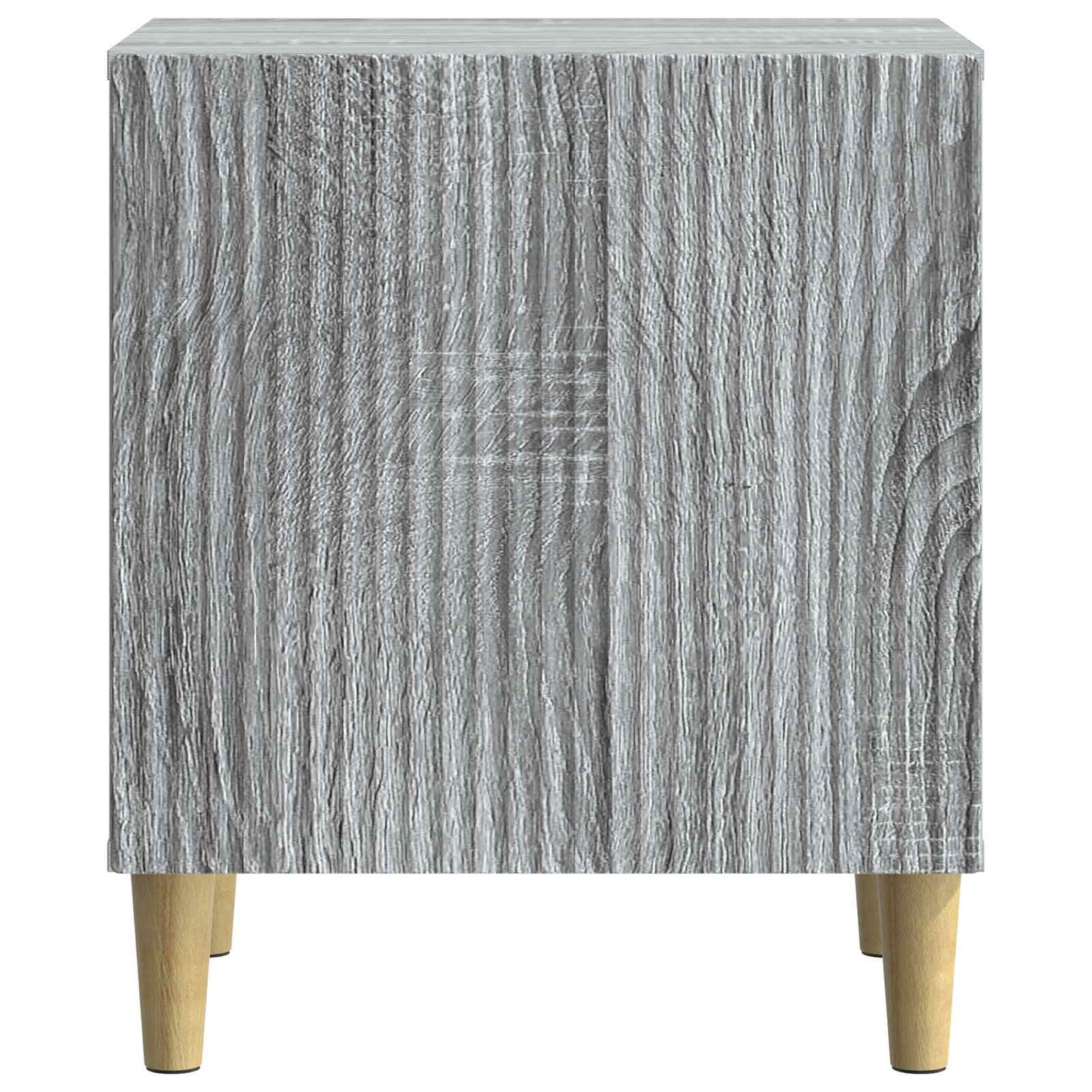 Natskab 2 pcs Grå sonoma-eg 43 x 34,5 x 50 cm Konstrueret træ