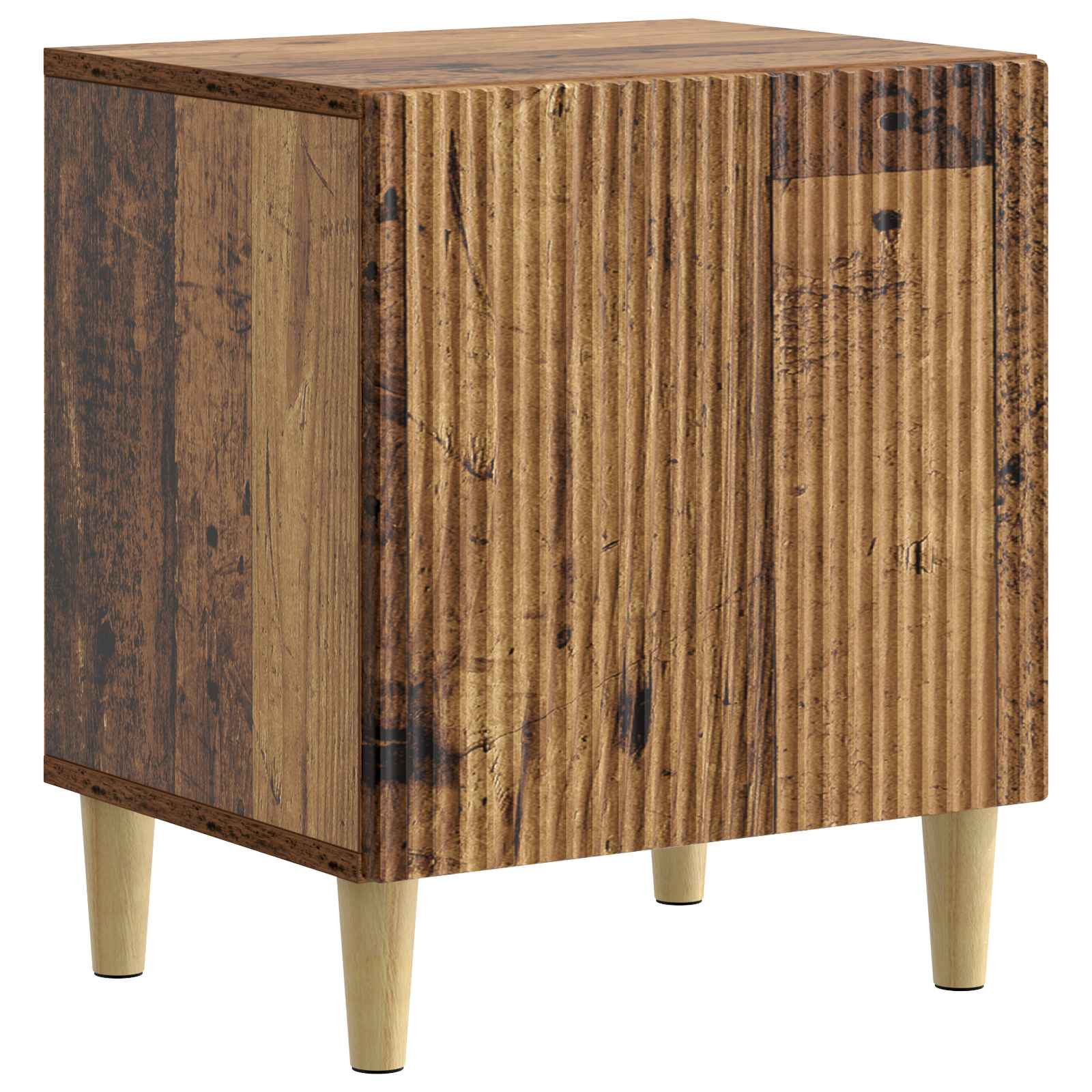 Natskab Gammelt træ 43 x 34,5 x 50 cm Konstrueret træ billede