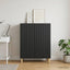 Sideboard Sort 66 x 34,5 x 90 cm Konstrueret træ