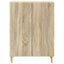 Sideboard Sonoma-eg 66 x 34,5 x 90 cm Konstrueret træ