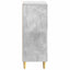 Sideboard Betongrå 66 x 34,5 x 90 cm Konstrueret træ