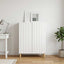 Sideboard Hvid højglans 66 x 34,5 x 90 cm Konstrueret træ