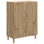 Sideboard Artisan-eg 66 x 34,5 x 90 cm Konstrueret træ