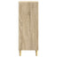 Sideboard Sonoma-eg 33 x 34,5 x 90 cm Konstrueret træ