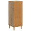 Sideboard Artisan-eg 33 x 34,5 x 90 cm Konstrueret træ